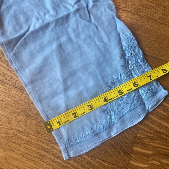 Embroidered Tunic Coverup, Size M - Picture 10 of 13